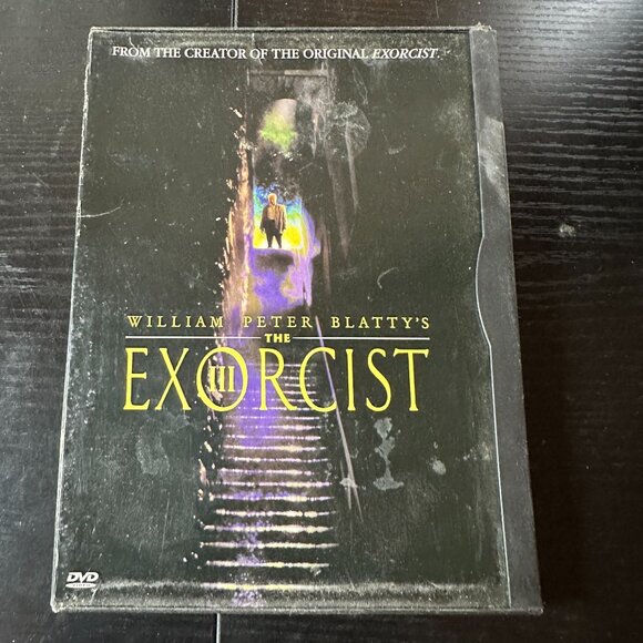 William Peter Blattys The Exorcist III DVD Horror Movie Original Case & Inserts - Picture 1 of 5